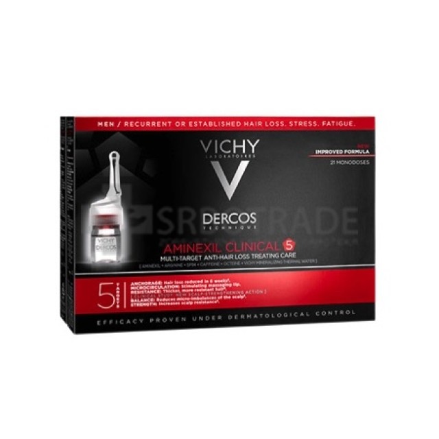 VICHY DERCOS AMINEXIL CLINICAL 5 ZA MUŠKARCE - Online Apoteka VICHY DERCOS AMINEXIL CLINICAL 5 ZA MUŠKARCE